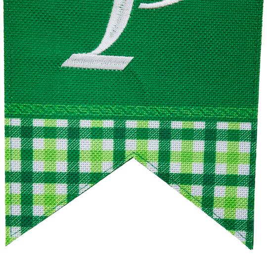 7.5ft. Plaid St. Patrick's Flag Wall Banner